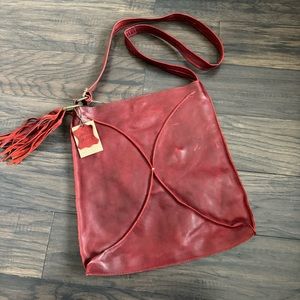 Lisa Leonard New with tags beautiful artisan leather purse new with tags